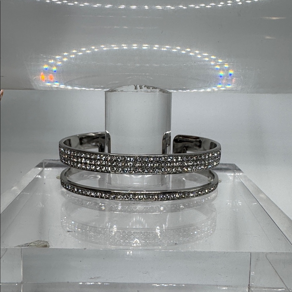 🩶 SILVER BLING CUFF BRACELET 🩶